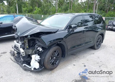 2024 Toyota Grand Highlander Limited из США, поврежденный, VIN 5TDAAAB52RS006098